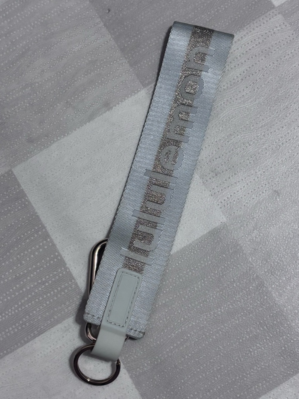 Lululemon Never Lost Keychain